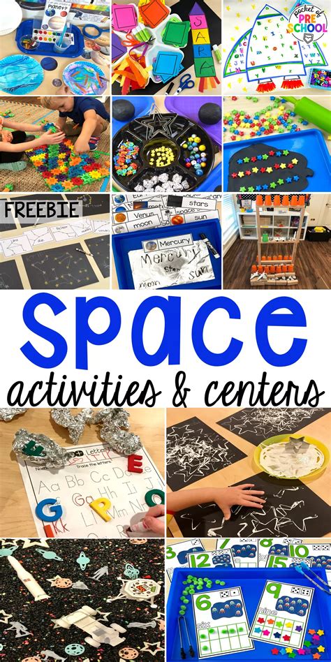 Space Activities & Centers for Little Learners - Pocket of Preschool ...