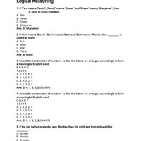 Mathematics Olympiad Previous Year Paper - 3 - Class 4 PDF Download