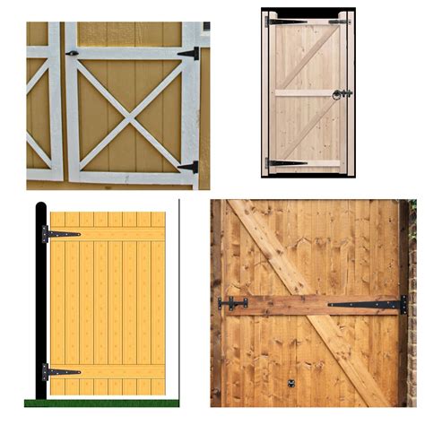 HLMOptimo Heavy Duty T Hinge Tee Hinge T Strap Hinge Shed Hinge Gate ...