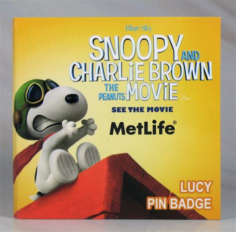Peanuts Movie Enamel Pin - Lucy | snoopn4pnuts.com