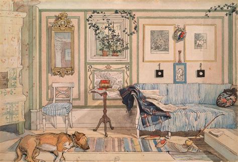 Cosy Corner (Lathörnet) - Carl Larsson - Water Colour Painting by Carl ...