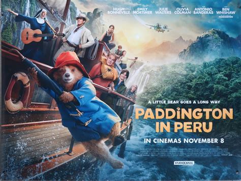 Paddington in Peru Original Movie Poster UK quad 40"x30" - Simon.Dwyer ...