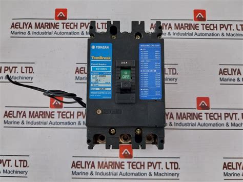 Terasaki Electric Xs100Ns 3 Pole Tembreak Circuit Breaker 30A 600Vac ...