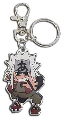 Naruto Shippuden - Jiraiya Metal Keychain : Amazon.in: Fashion