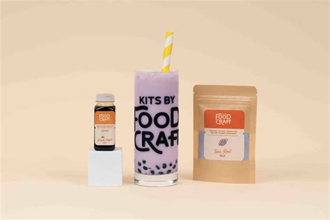 Premium Taro Bubble Tea Kit DIY Boba Milk Tea Kit 5 - Etsy
