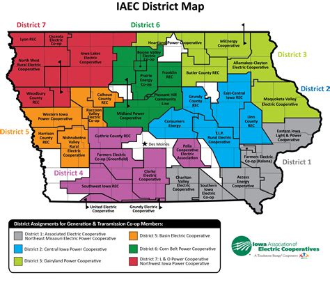 DISTRICTS & BOARD | Iowa Association of Electric Cooperatives