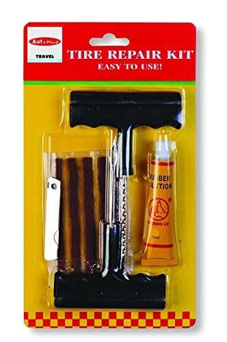 Auto Plus Puncture Tool Kit for Tubeless Tyre |Emergency Flat Tyre ...