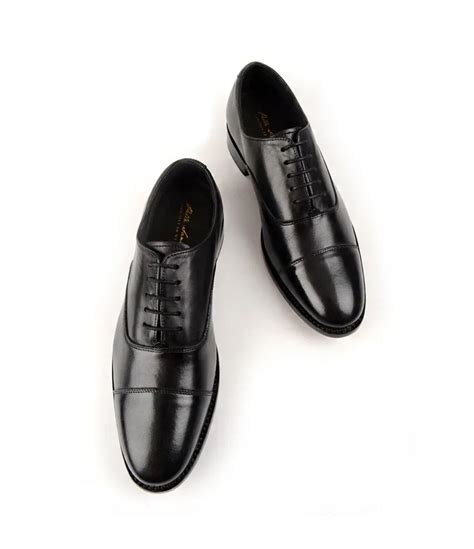 Pelle Santino - Goodyear Welted - Cap Toe Oxfords - Black | Best Oxford ...