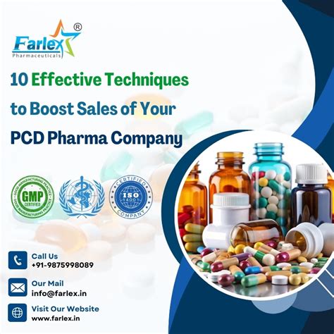 Top 10 Effective Techniques to Boost Sales of Your PCD Pharma Company
