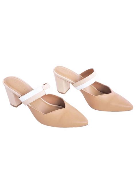 Sancia Mule Caramel | Pointed Shoes | Pumps – Devano Studio