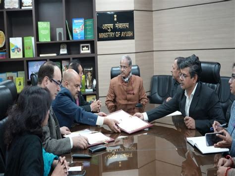 Ministry of Ayush signs MoU with India Tourism Development Corporation ...