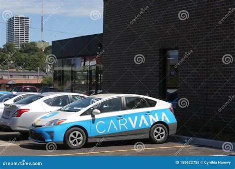 CARVANA Car with Branding Wrap Editorial Image - Image of online ...