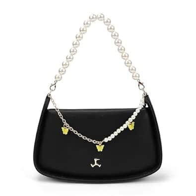 Buy Mochi Women Black Casual PU Soft Body Zipper closure Solid Sling ...
