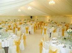 Wedding Reception White Yellow by White With Yellow Simple Marquee Wedding Wedding Reception White Yellow