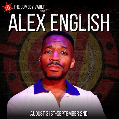 Comedy - Alex English - Batavia MainStreet