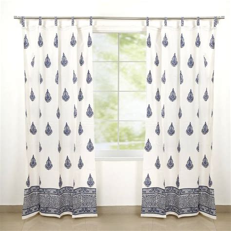 Ethnic Rajasthan 210 cm (7 ft) Cotton Window & Door Curtain (Pack Of 2 ...