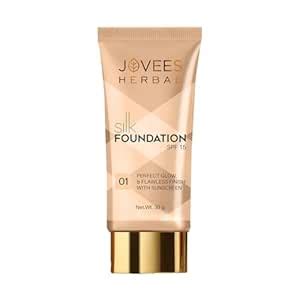 Buy Jovees Herbal Silk Creamy Foundation Matte Finish With SPF 15 ...