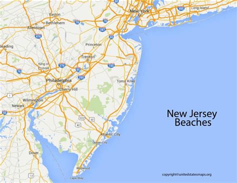 Beaches In New Jersey Map Map - A56581a9242f72784bc47cd3dac40c21 map ...