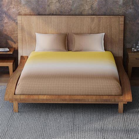 Buy SPACES Hy-Imprint Colourblock 3-Piece Bedsheet Set - 274 x 274 cm ...