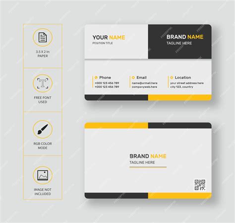 Professional Business Card Template 的图像结果