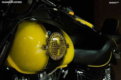 Haldankar Customs Dragster - Royal Enfield Electra Bobber - MOTOAUTO