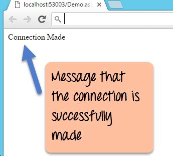 Image result for ASP.NET Database Connection