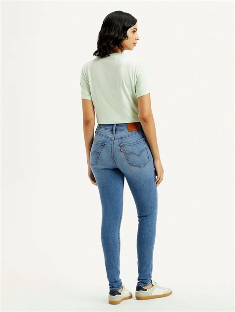 Women's 721 Med Indigo Skinny Fit High Rise Jeans – Levis India Store