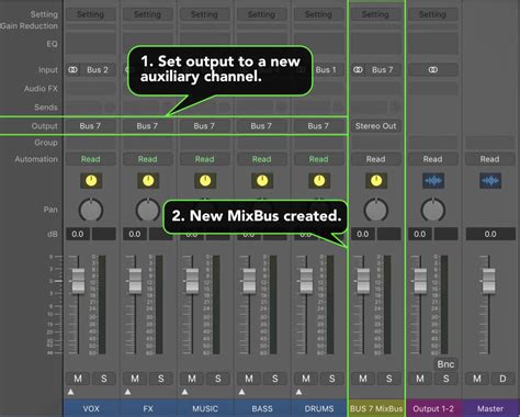 Image result for Mix Bus Tutorial