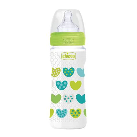 Buy Chicco Well-Being 250 ml Feeding Bottle, Advanced Anti-Colic System ...