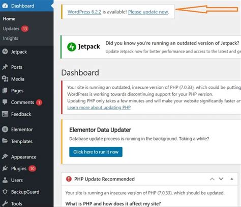 Image result for WordPress Update File