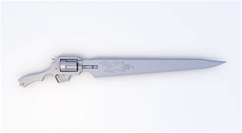 STL file GUNBLADE - SQUALL - FINAL FANTASY VIII 🎮 ・3D print object to ...