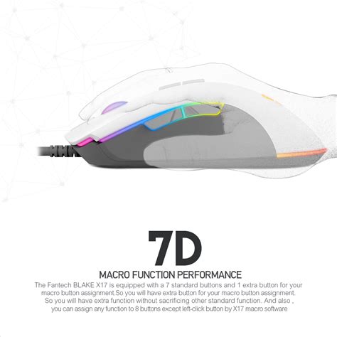 ماوس العاب اصدار الفضاء FANTECH X17 BLAKE | الاردن