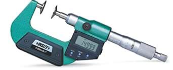 Insize 3594-25A Digital Non Rotating Spindle Disk Micrometer : Amazon ...