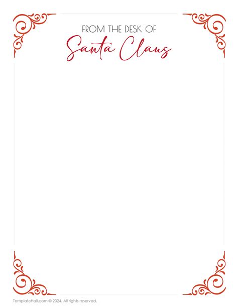 12 Printable Letter from Santa Templates [Free PDF & AI Formats]