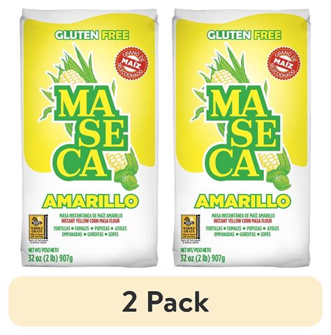 2 pack MASECA Yellow Instant Corn Masa Flour 2 Lb Nepal | Ubuy
