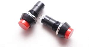 Electronic Spices Switches On/Off 2 pin Push Button Horn Switch ...
