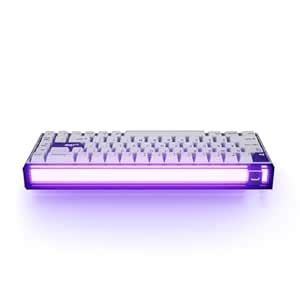 Amazon.in: Buy MelGeek MADE68 Pro Purple Magnetic Gaming Keyboard, hot ...