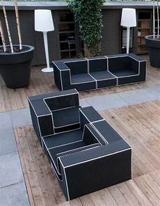 Black And White Outdoor Furniture by Black And White Outdoor Wicker Furniture Haute Terasse Black And White Outdoor Furniture