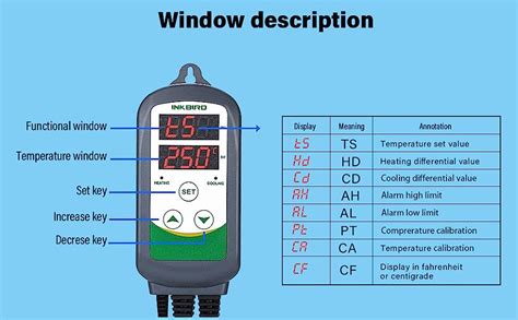 Inkbird ITC-308 Digital Temperature Controller 2-Stage Outlet ...