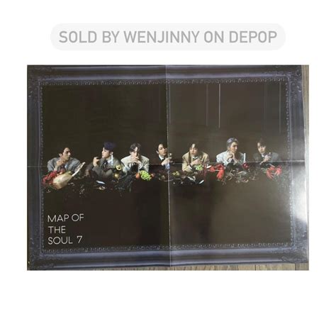 bts map of the soul 7 poster - Depop