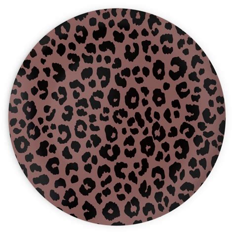 Leopard - Pale Mauve Plates | Shutterfly