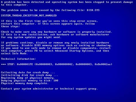 Image result for Blue Screen Computer Crash
