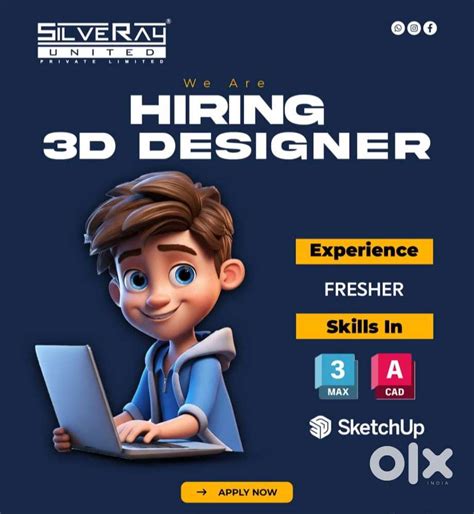 Job Opening For Autocad Draftman Sketch Up 3DS Max - Designer in Ollur ...