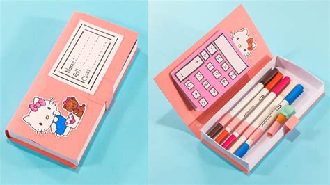 Image result for Paper Pencil Box Tutorial