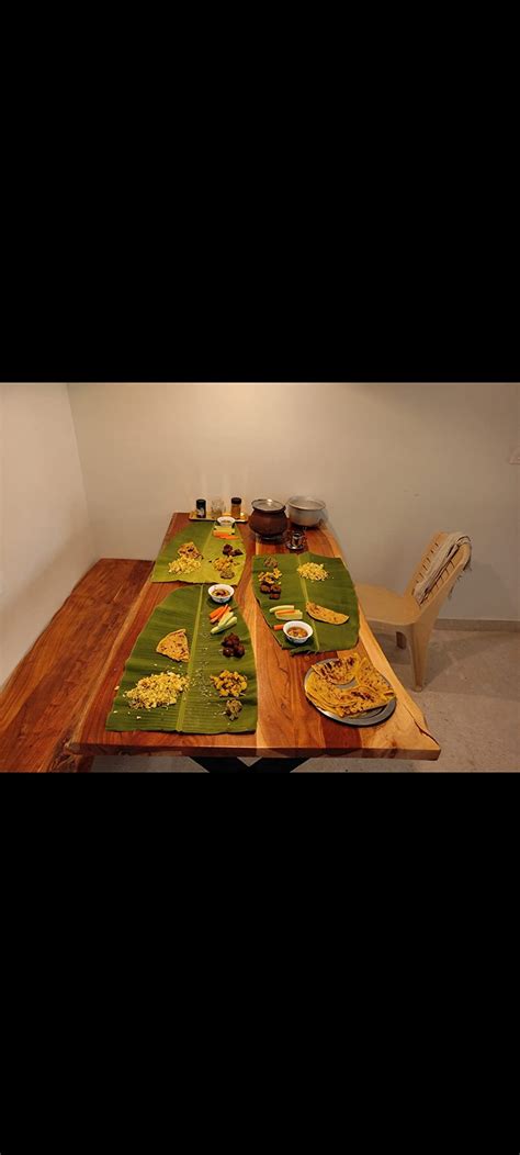 The kashth Live Edge Dining Table Iron Base Black Legs | Dinning Room ...