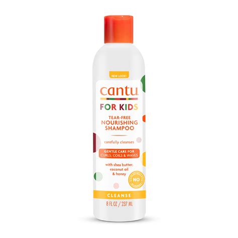 Cantu Care for Kids Tear-Free Nourishing Shampoo with Shea Butter, 8 fl ...