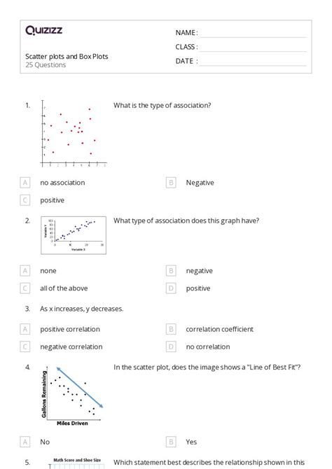 50+ Box Plots worksheets for 8th Class on Quizizz | Free & Printable