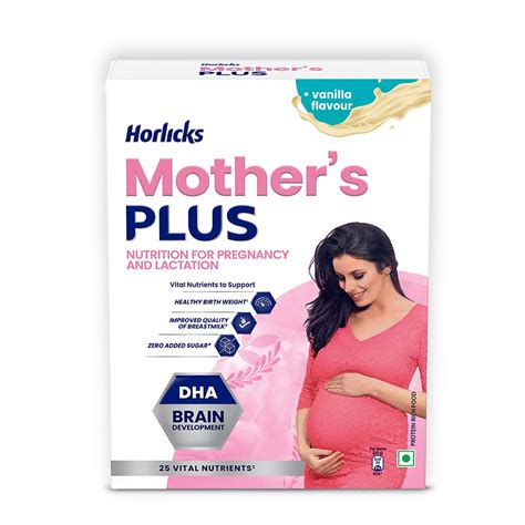 Buy Horlicks Mother's Plus Vanilla Flavour Nutrition Powder, 400 gm ...