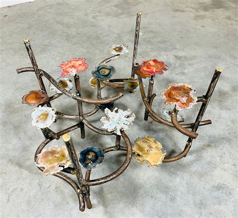 Vintage Brutalist ‘Lily’ Cocktail Or Coffee Table After Silas Seandel ...