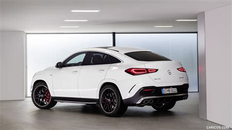 2021 Mercedes-AMG GLE 53 Coupe 4MATIC+ (Color: Designo Diamond White Bright) - Rear Three ...
